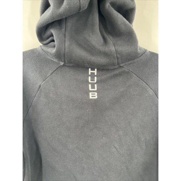 HUUB TRAINING Hooded Sweatshirt Hoodie with Scuba Brand Sz L Warm Full Zip - Picture 6 of 10